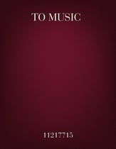 To Music SATB choral sheet music cover